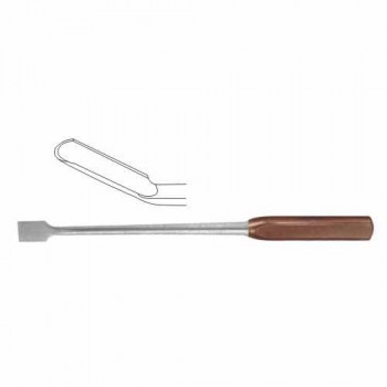 FiberGrip™ Dahmen Bone Gouge Curved Stainless Steel, 30 cm - 12" 10 mm